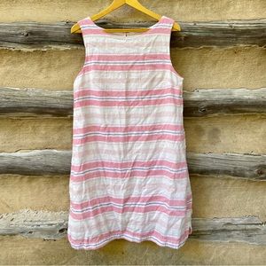beachlunchlounge Linen Blend Shift Dress Size Large